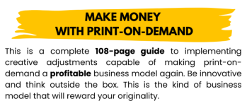 GUIDE】 ‍✈️ MAKE MONEY WITH PRINT ON DEMAND ☢️ NO SHIRTS, NO PRINTIFY, NO ETSY, NO FACEBOOK ADS ☢️WORLDWIDE AVAILABLE